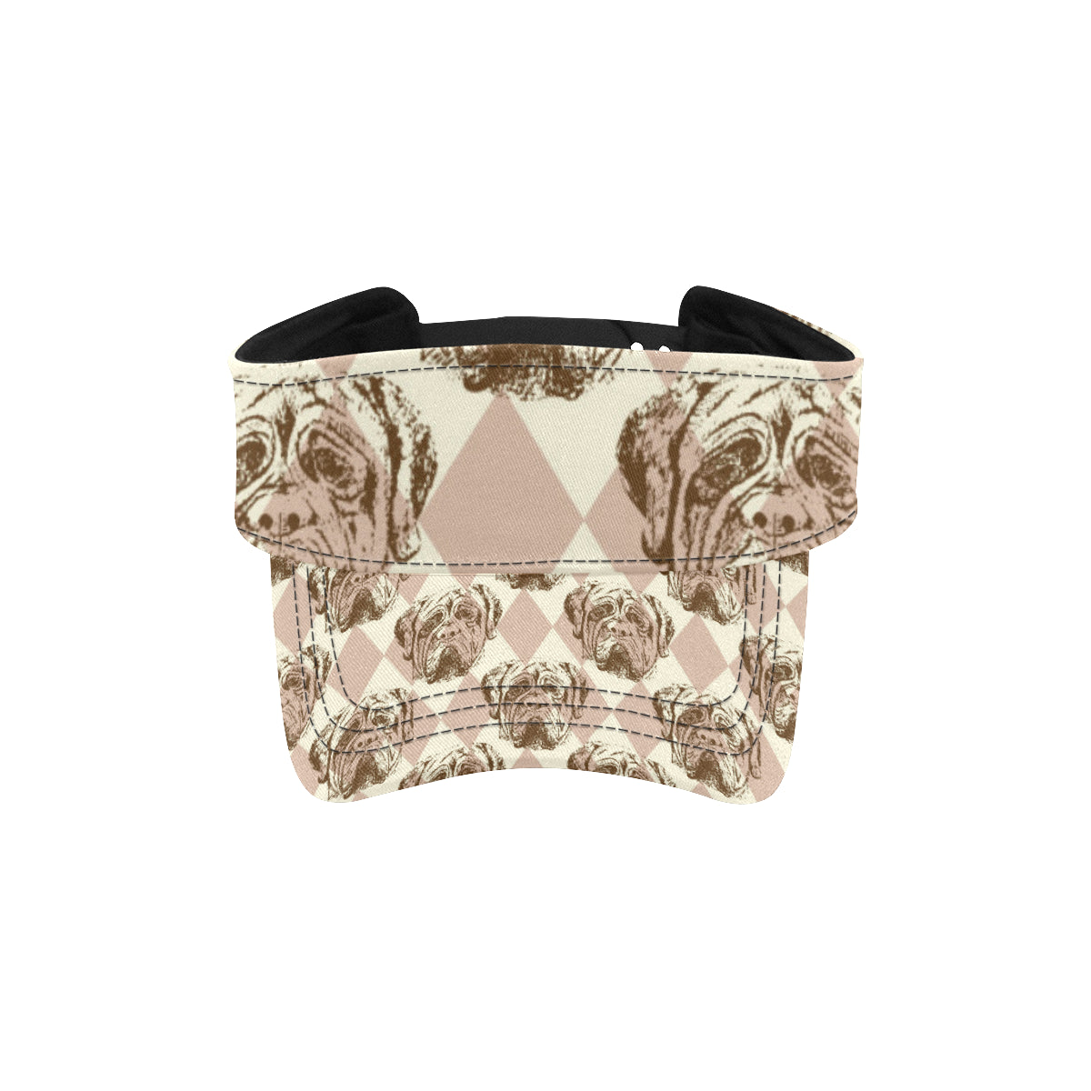 Mastiffs Pattern Print Design 01 Unisex Sun Visor