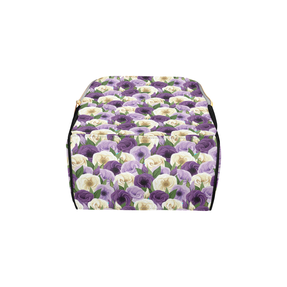 Lisianthus Pattern Print Design LT01 Diaper Bag Backpack