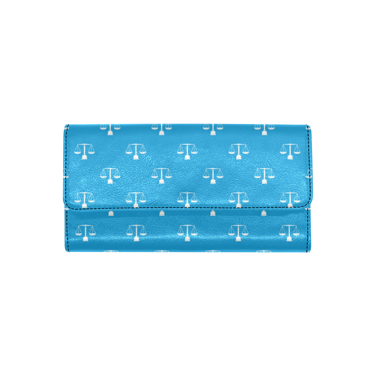 Libra Pattern Print Design 02 Women's Trifold Wallet