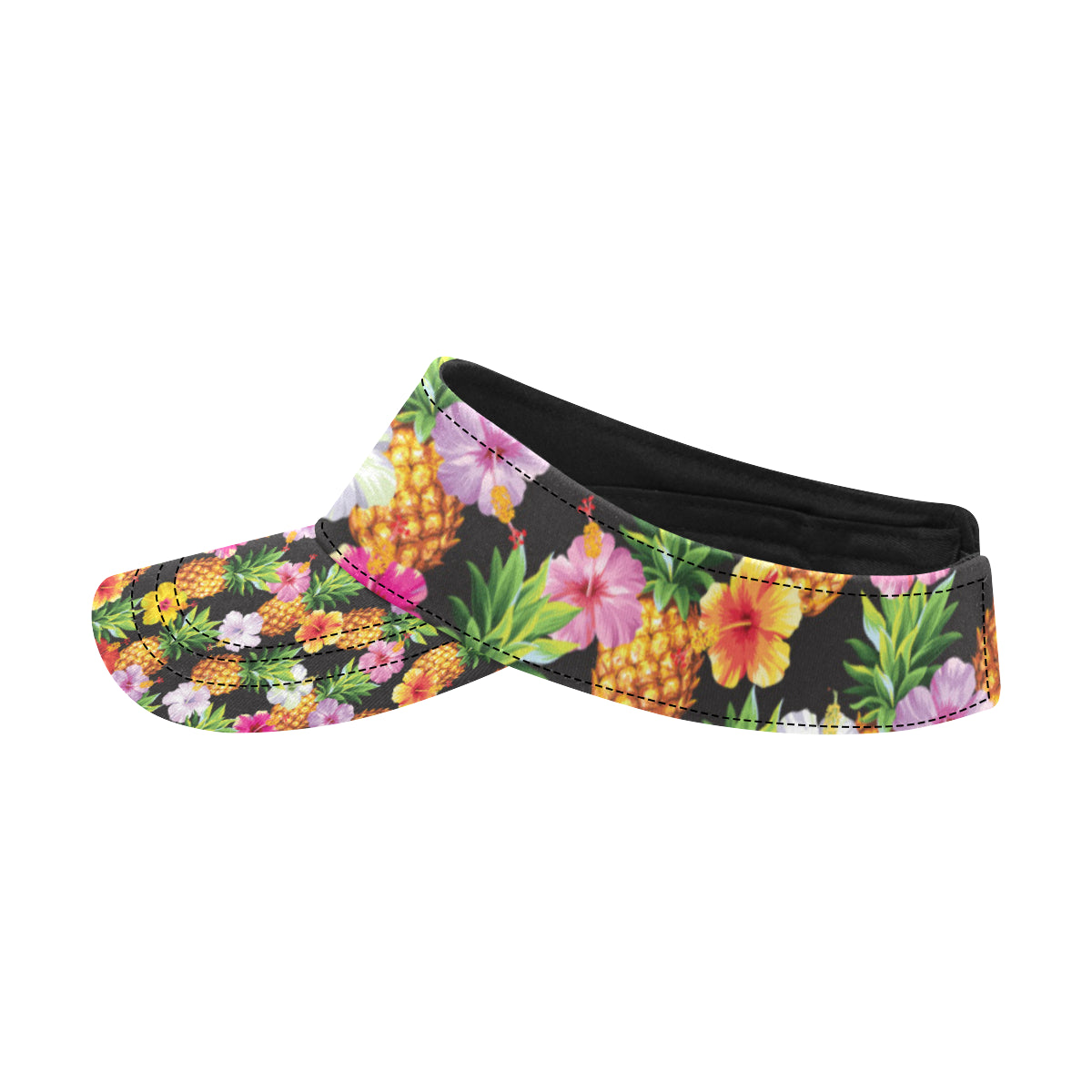 Pineapple Hibiscus Unisex Sun Visor