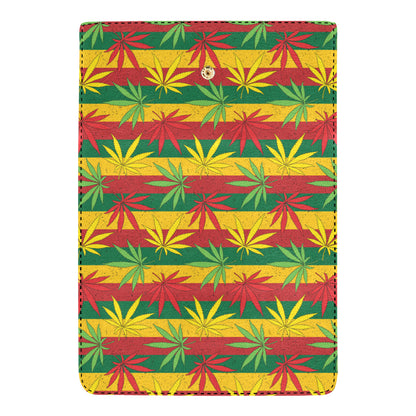 Rasta Pattern Print Design A03 Women's Trifold Wallet