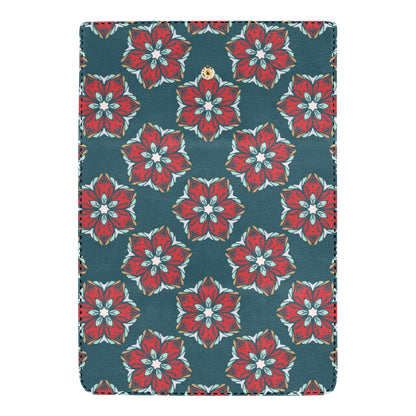 Poinsettia Pattern Print Design A03 Women's Trifold Wallet