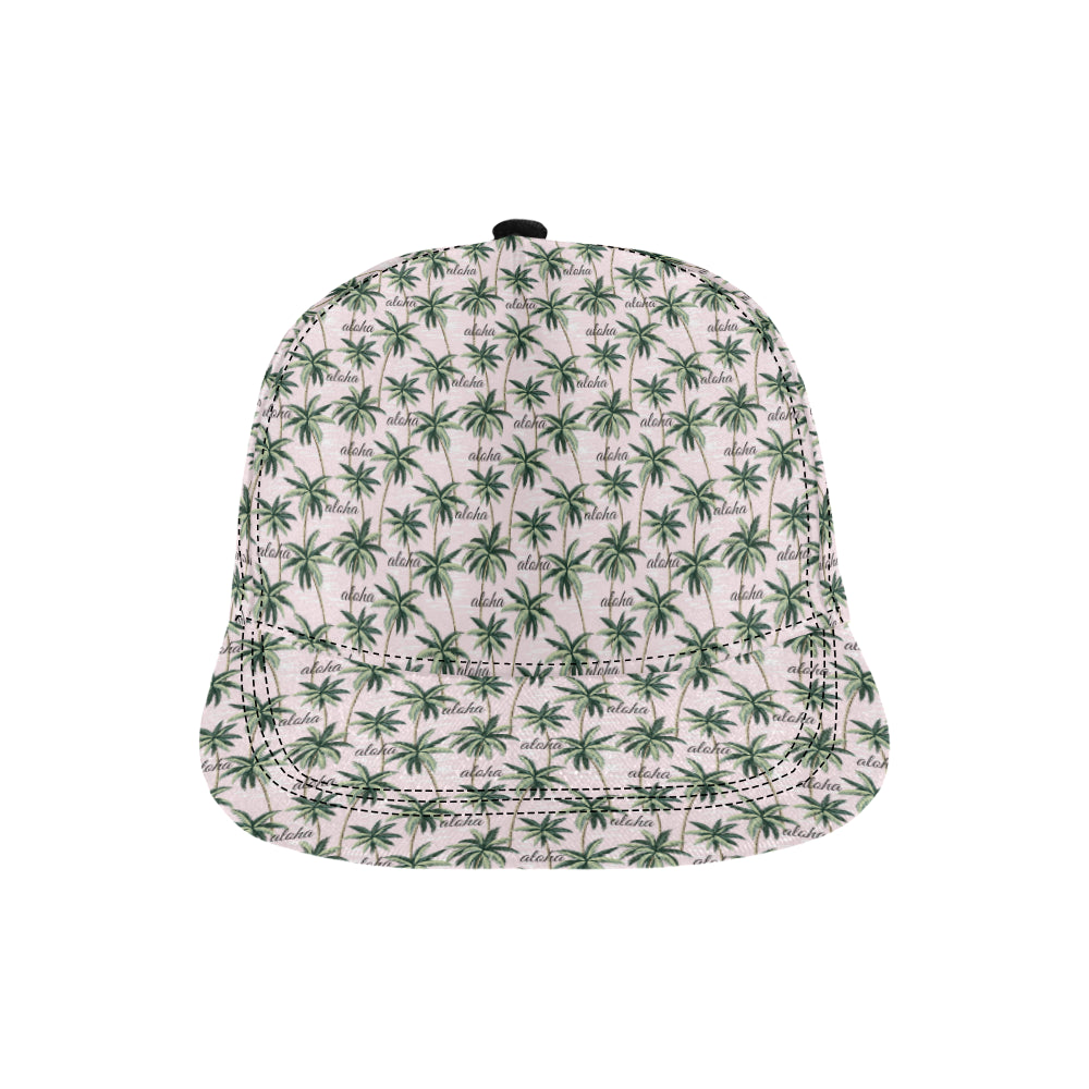 Aloha Beach Pattern Design Themed Print Snapback Cap