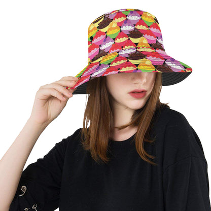 Cupcake Pattern Print Design CP02 Unisex Bucket Hat