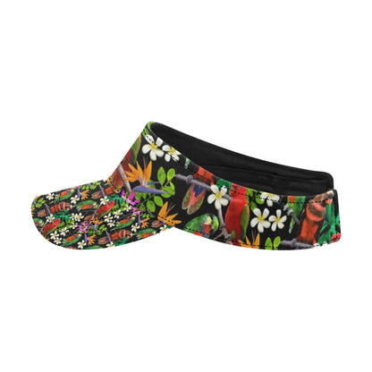 Parrot Design Print Unisex Sun Visor
