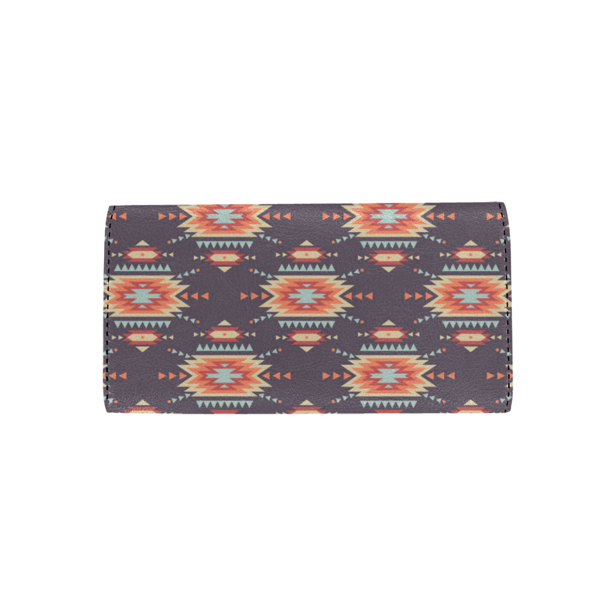 Tribal indians Aztec Women's Trifold Wallet
