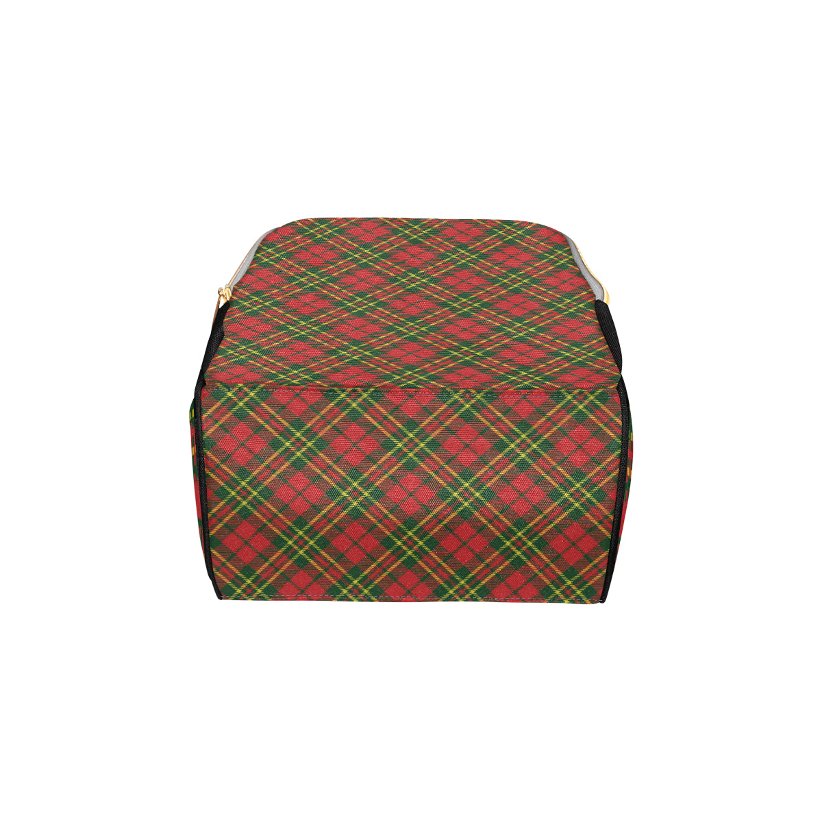 Plaid Holiday Pattern Print Design A01 Diaper Bag Backpack