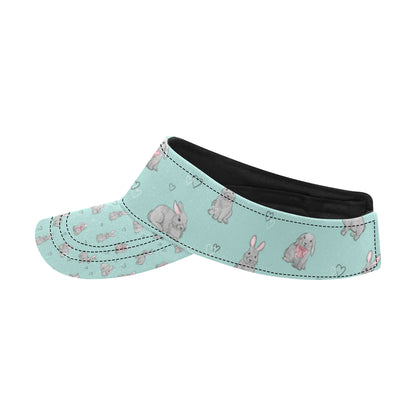 Bunny Pattern Print Design 02 Unisex Sun Visor