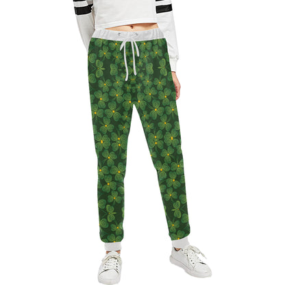 Shamrock Pattern Unisex Sweatpants