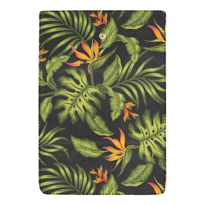 Bird Of Paradise Pattern Print Design BOP013 Women's Trifold Wallet