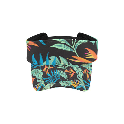Tropical Palm Leaves Hawaiian Flower Unisex Sun Visor