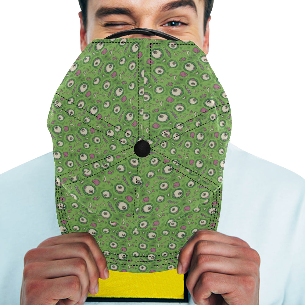 Zombie Eyes Design Pattern Print Snapback Cap
