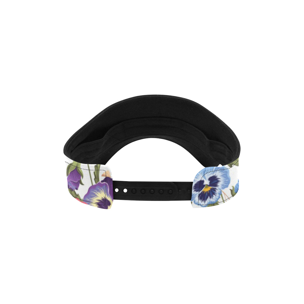 Pansy Pattern Print Design PS06 Unisex Sun Visor