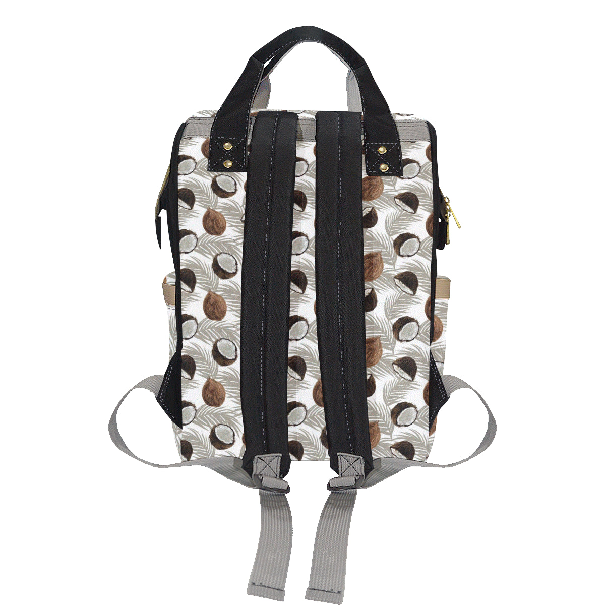 Coconut Pattern Print Design CN03 Diaper Bag Backpack