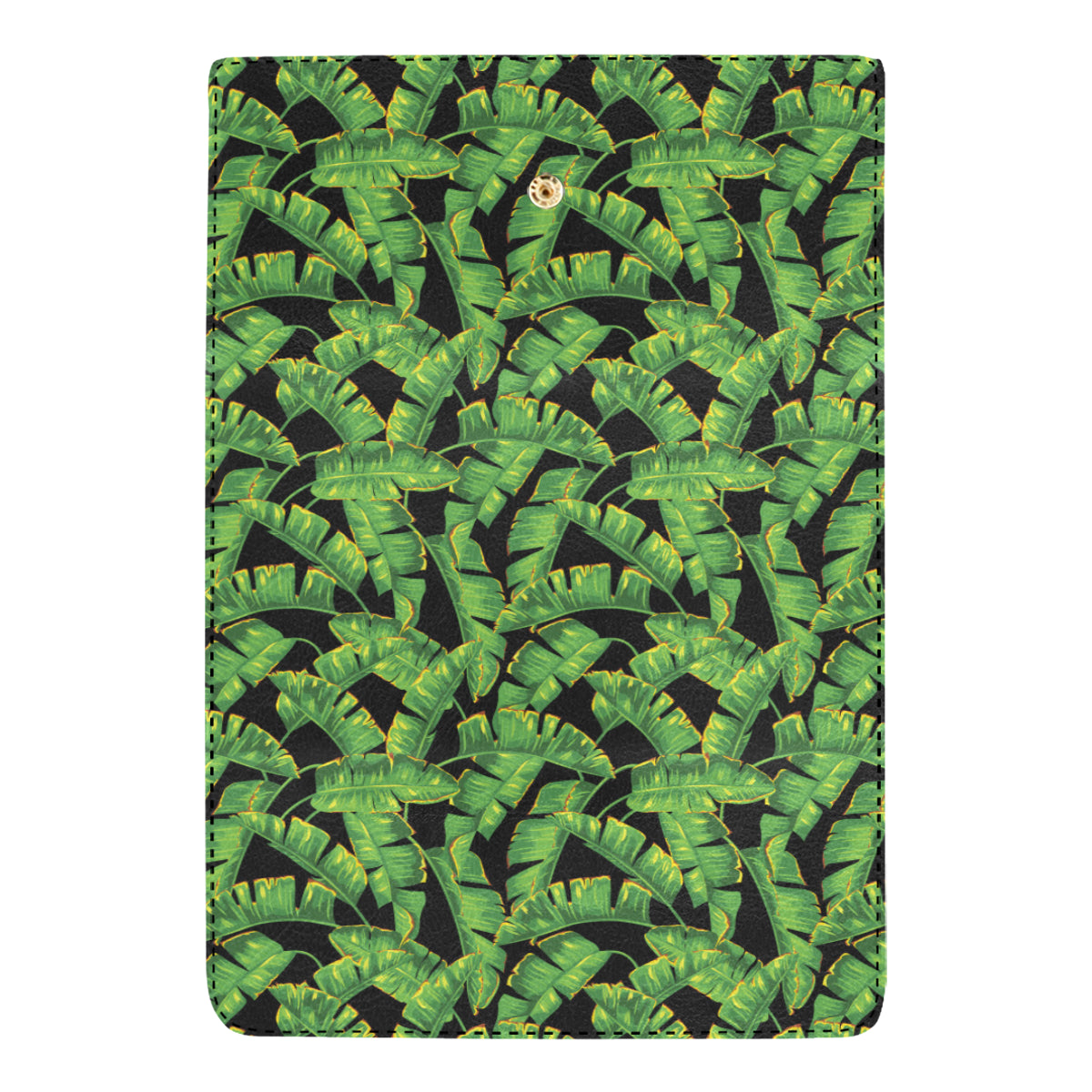 Banana Leaf Pattern Print Design 03 Women's Trifold Wallet
