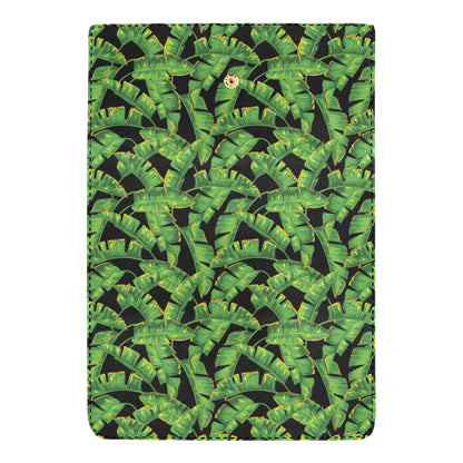 Banana Leaf Pattern Print Design 03 Women's Trifold Wallet