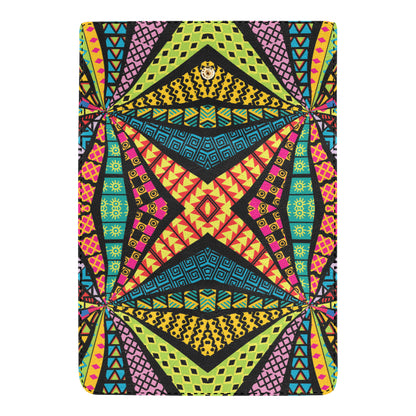Kaleidoscope Pattern Print Design 05 Women's Trifold Wallet