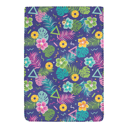 Hawaiian Themed Pattern Print Design H014 Women's Trifold Wallet