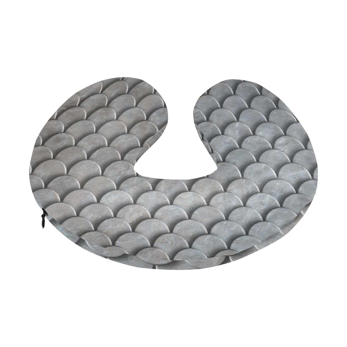 Armor Scales Pattern Print Design 03 U-Shaped Travel Neck Pillow