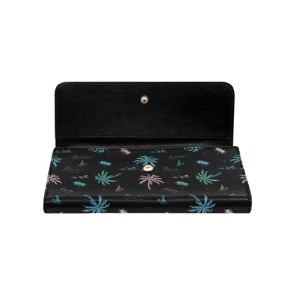 Aloha Hawaii Pattern Print Design 03 Women's Trifold Wallet