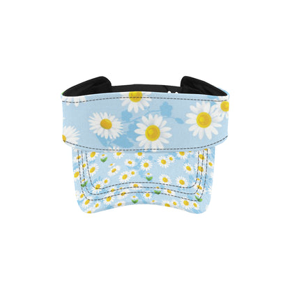 Daisy Pattern Print Design DS010 Unisex Sun Visor