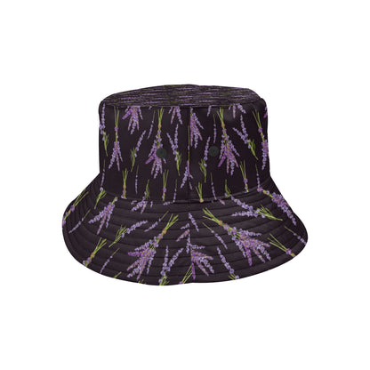 Lavender Pattern Print Design LV05 Unisex Bucket Hat