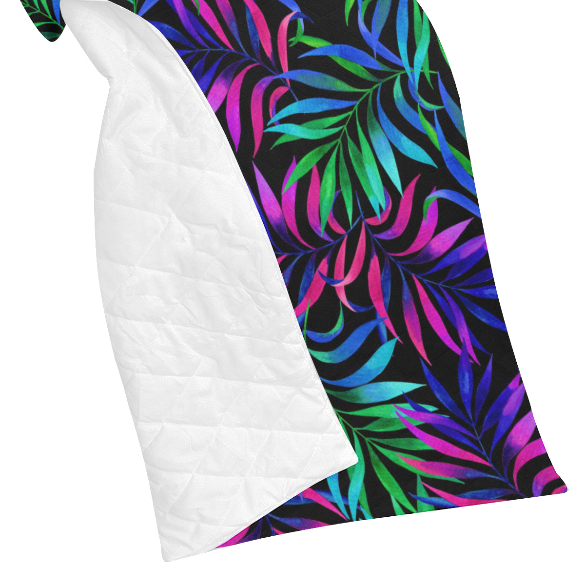 Tropical Flower Pattern Print Design TF010 Premium Quilt