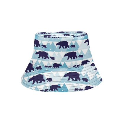 Bear Pattern Print Design BE01 Unisex Bucket Hat