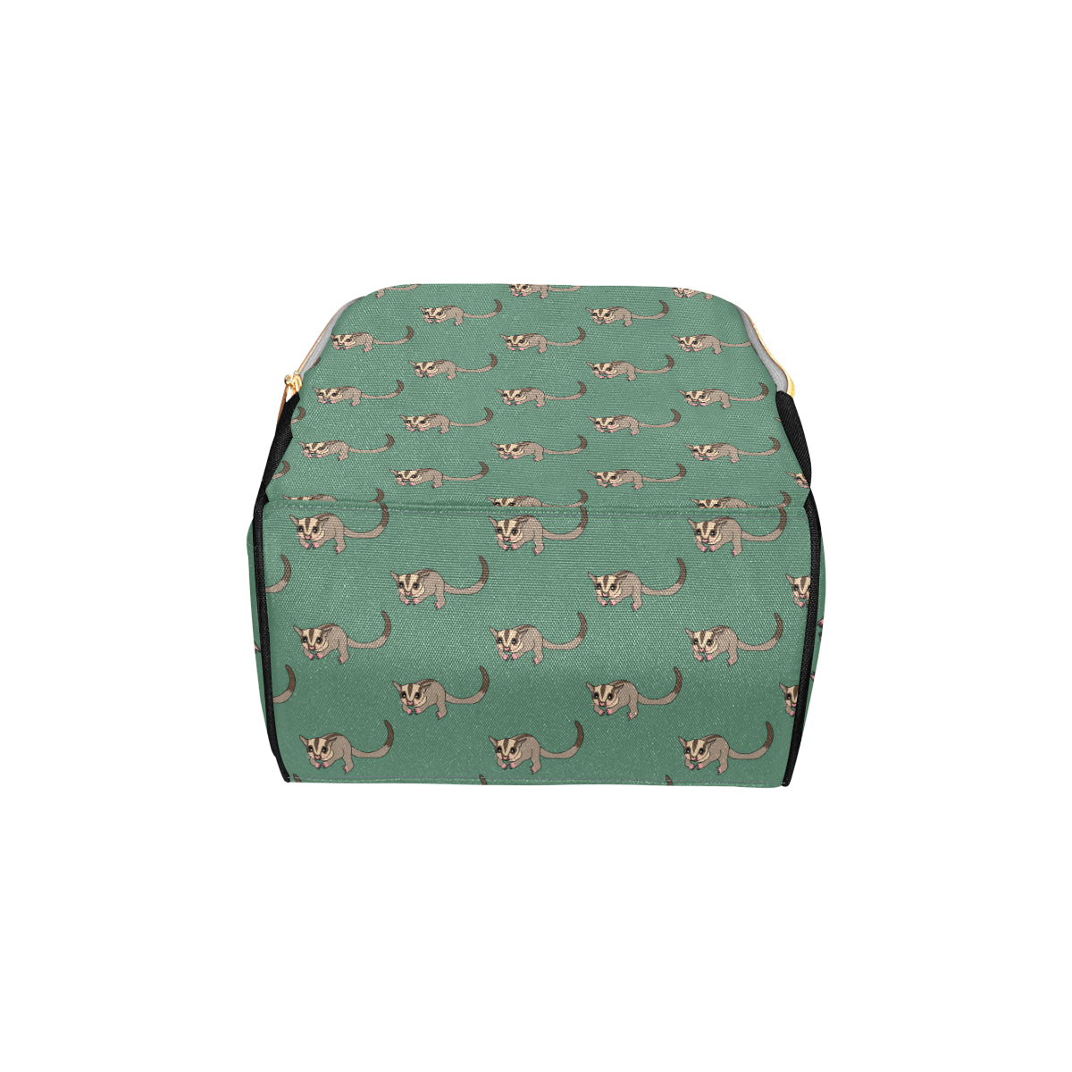 Sugar Glider Pattern Print Design 01 Diaper Bag Backpack