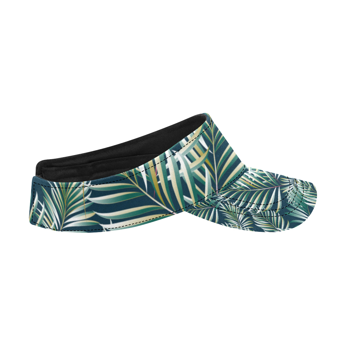 Sun Spot Tropical Palm Leaves Unisex Sun Visor