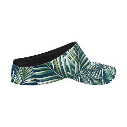Sun Spot Tropical Palm Leaves Unisex Sun Visor