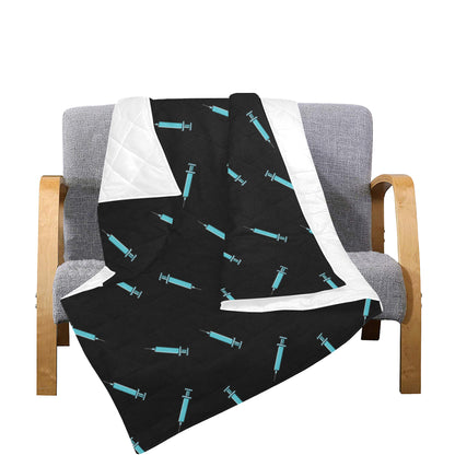 Phlebotomist Pattern Print Design A04 Premium Quilt