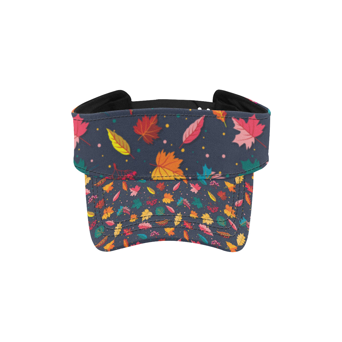 Elm Leave Colorful Print Pattern Unisex Sun Visor