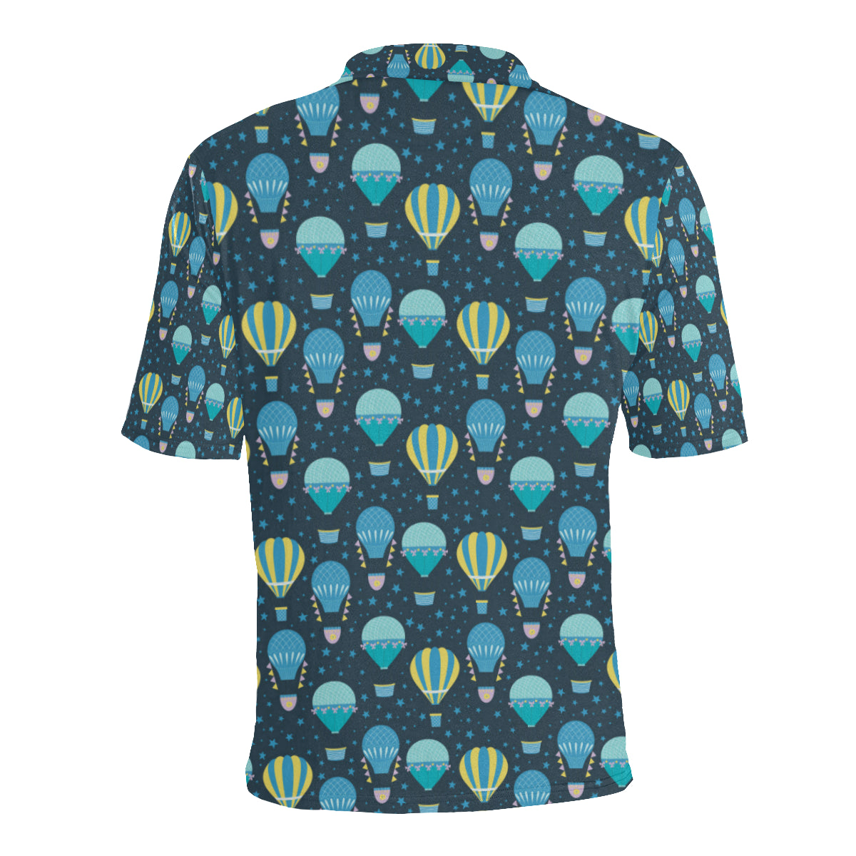 Ballon Pattern Print Design 06 Men Polo Shirt