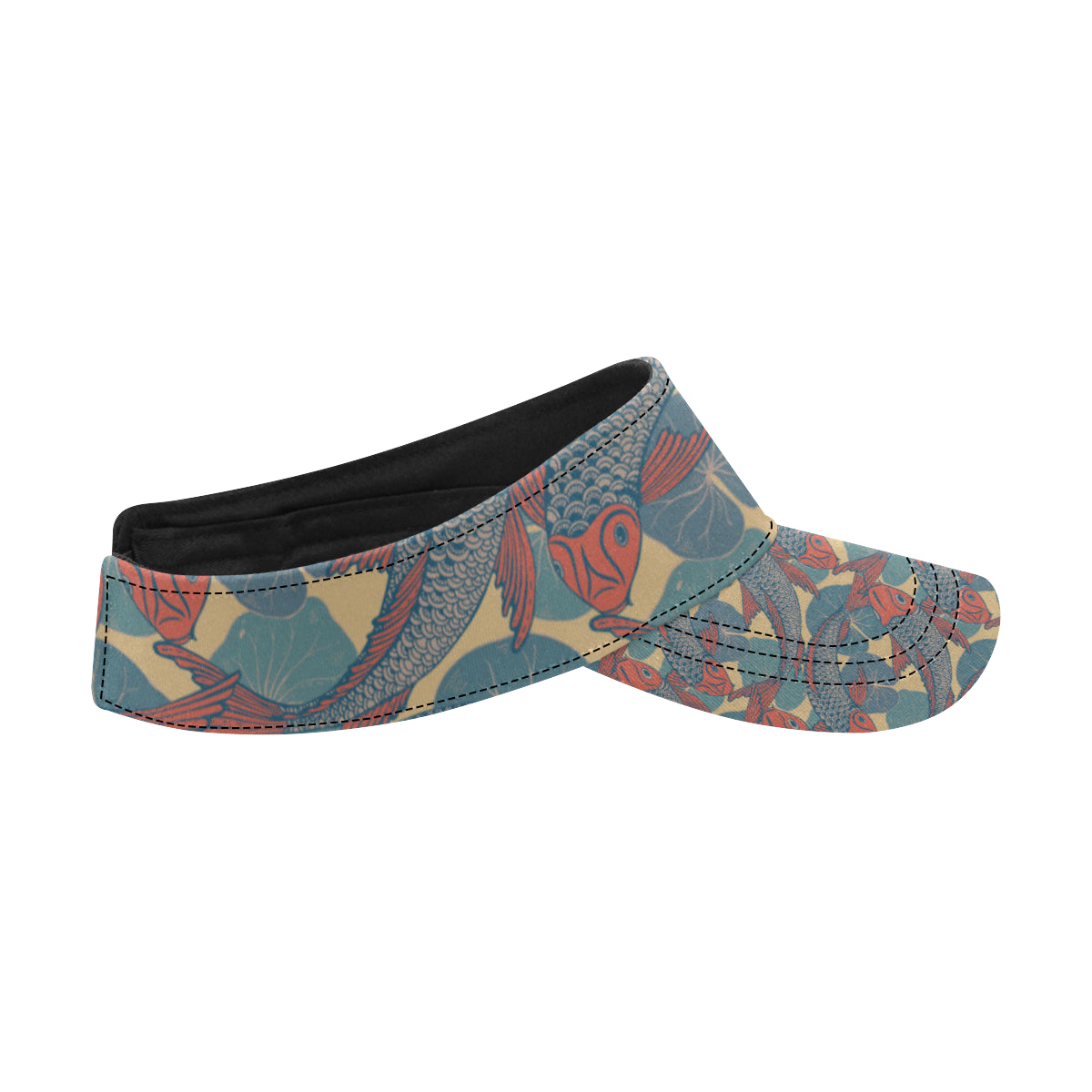 Pisces Pattern Print Design A01 Unisex Sun Visor