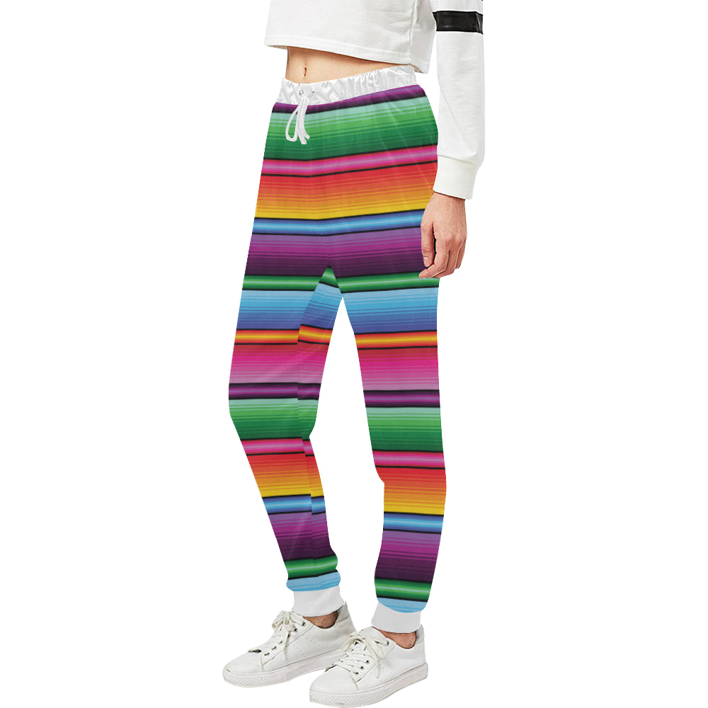 Mexican Blanket Colorful Print Pattern Unisex Sweatpants