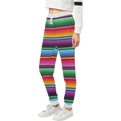 Mexican Blanket Colorful Print Pattern Unisex Sweatpants