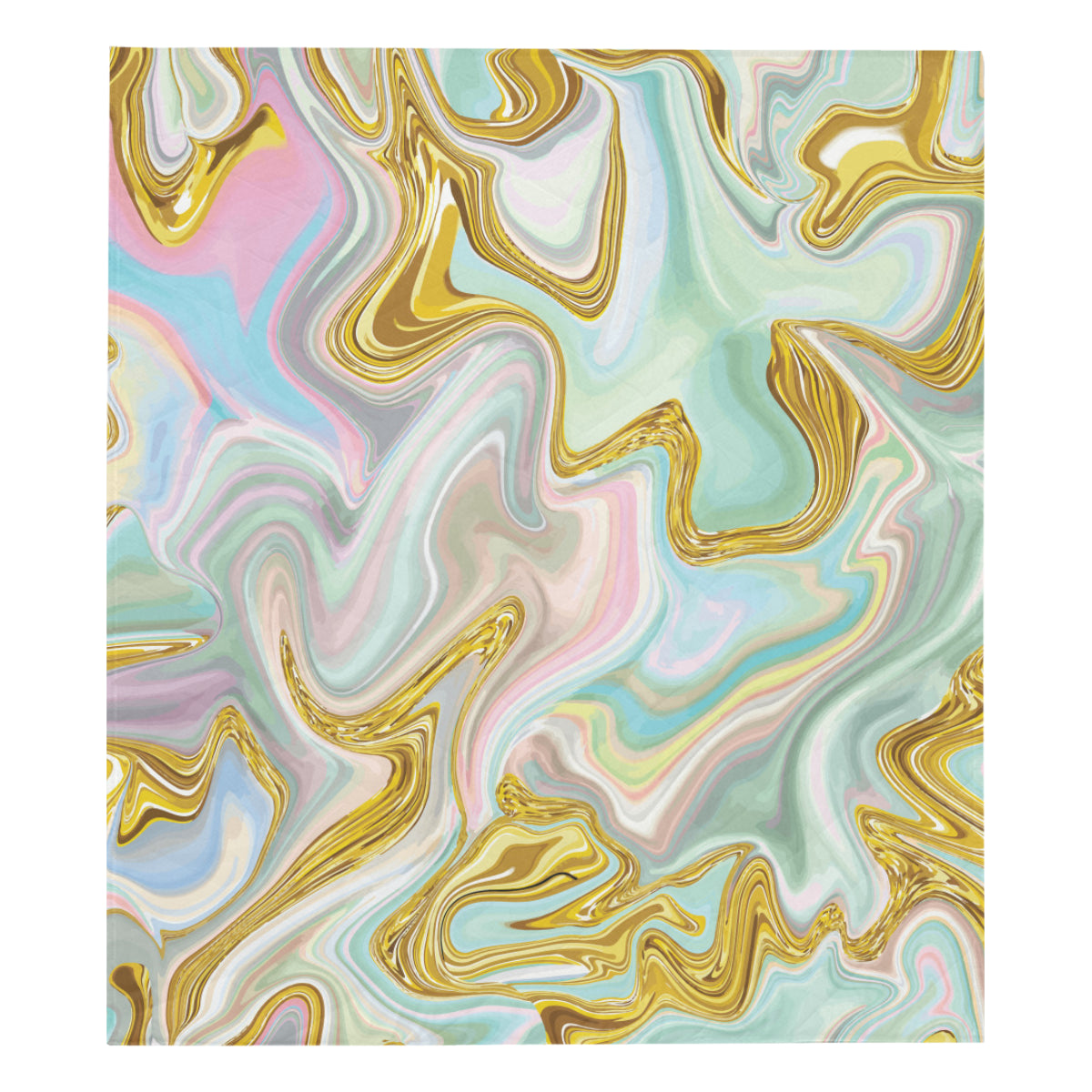 Gold Sweet Marble Premium Quilt