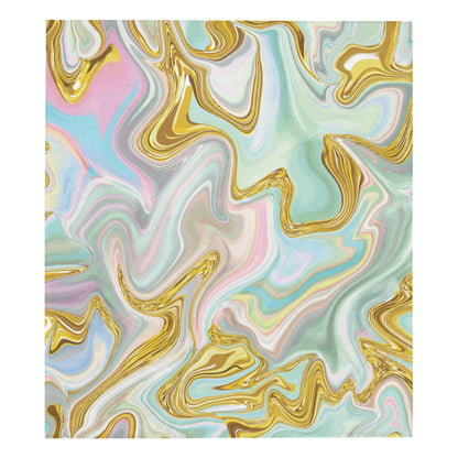 Gold Sweet Marble Premium Quilt