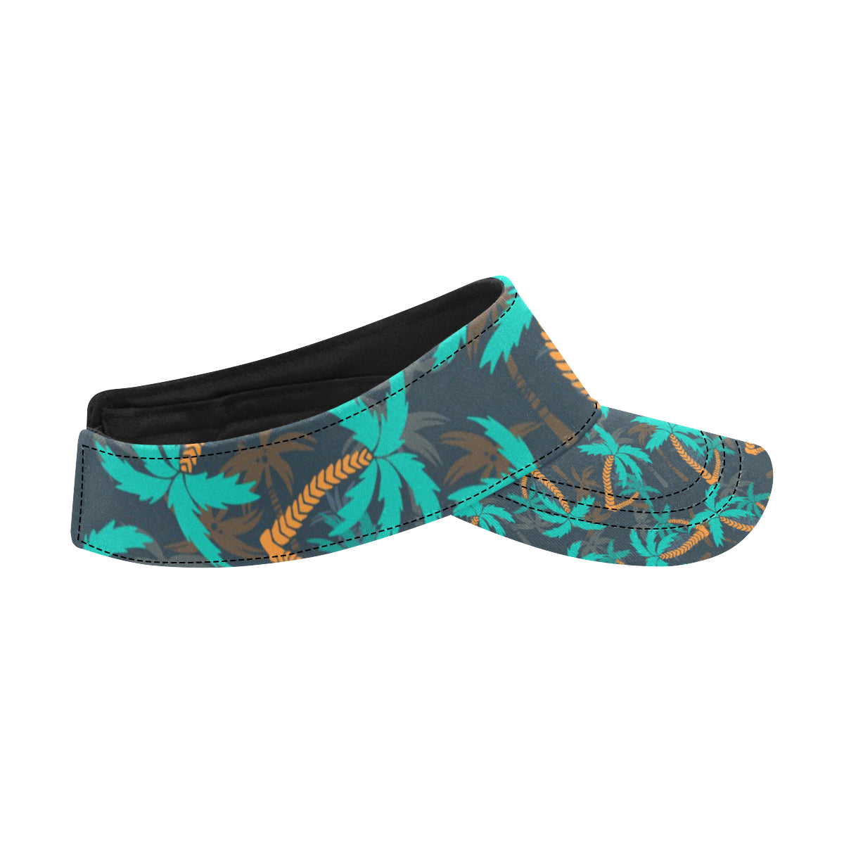 Palm Tree Pattern Print Design PT01 Unisex Sun Visor