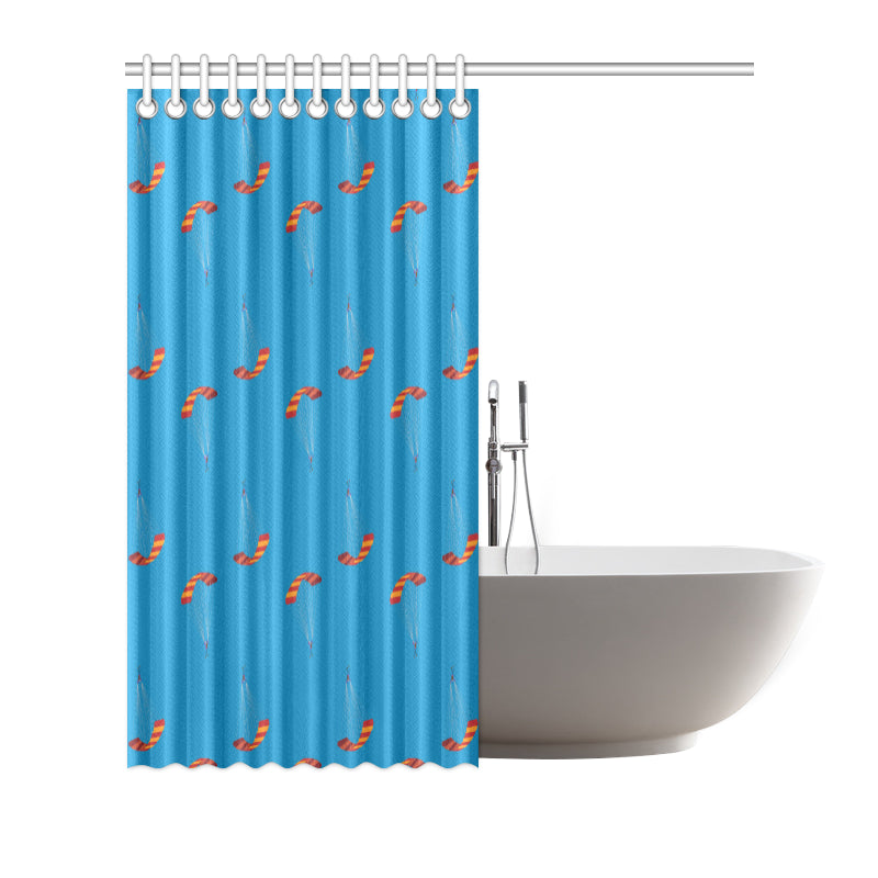 Paratrooper Pattern Print Design A01 Shower Curtain