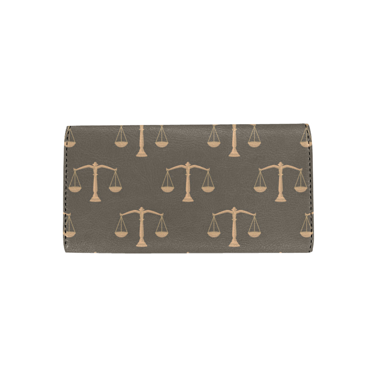 Libra Pattern Print Design 01 Women's Trifold Wallet