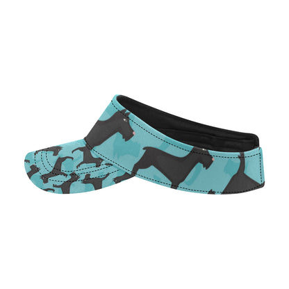 Schnauzers Pattern Print Design A01 Unisex Sun Visor