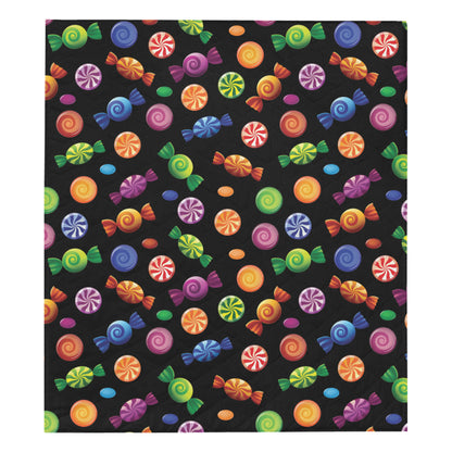 Candy Pattern Print Design 01 Premium Quilt