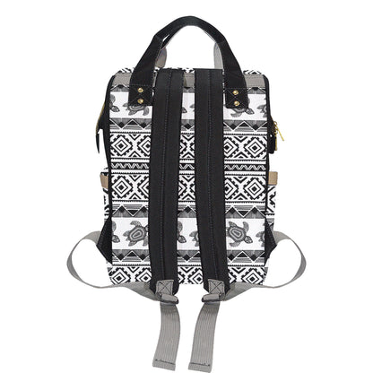 Sea Turtle Tribal Aztec Diaper Bag Backpack