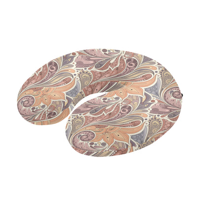 Boho Pattern Print Design 03 U-Shaped Travel Neck Pillow