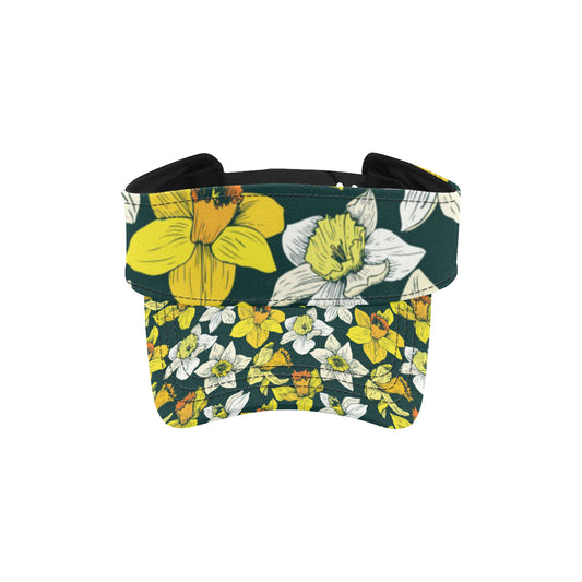 Daffodils Pattern Print Design DF02 Unisex Sun Visor
