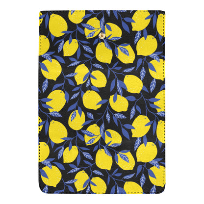 Lemon Pattern Print Design LM01 Women's Trifold Wallet