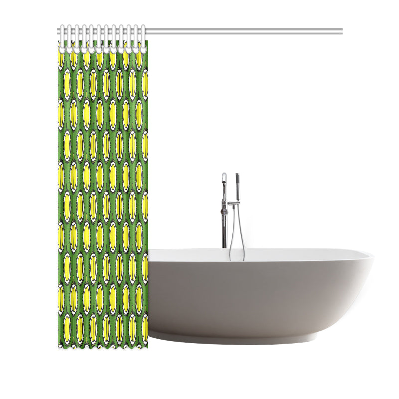 Durian Pattern Print Design DR01 Shower Curtain