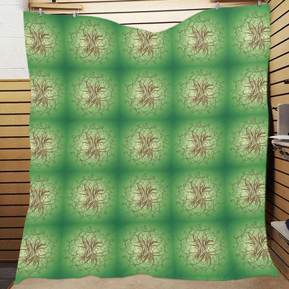 Celtic Pattern Print Design 05 Premium Quilt